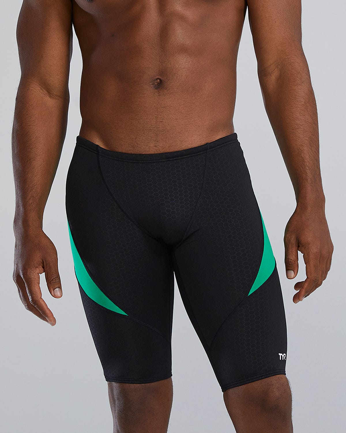 TYR Durafast Elite® Men's Curve Splice Jammer Swimsuit - Hexa