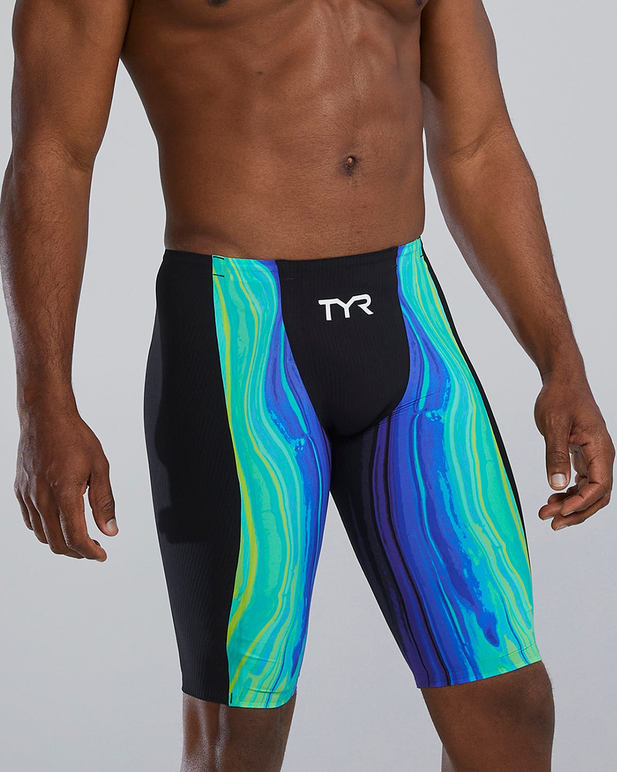 Men's High Waist Shockwave Jammer Swimsuit