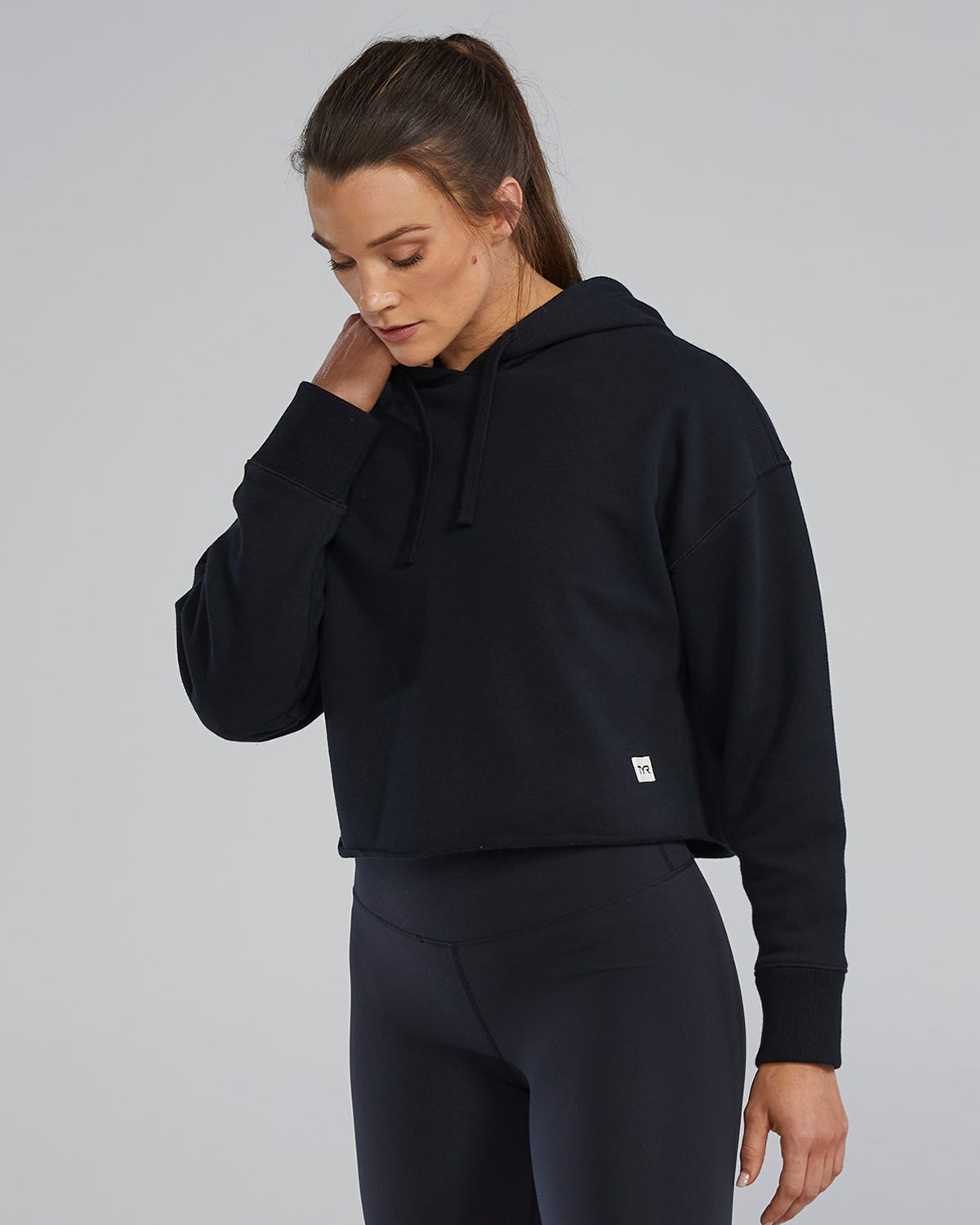 Women's Ultrasoft Heavyweight Terry Cropped Hoodie