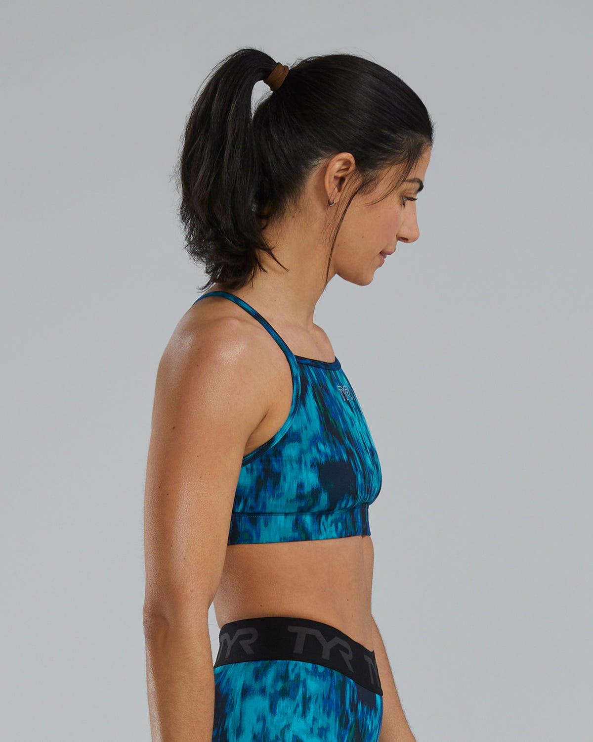 TYR Base Kinetic™ Women's High Neck Sports Bra - Ripplex
