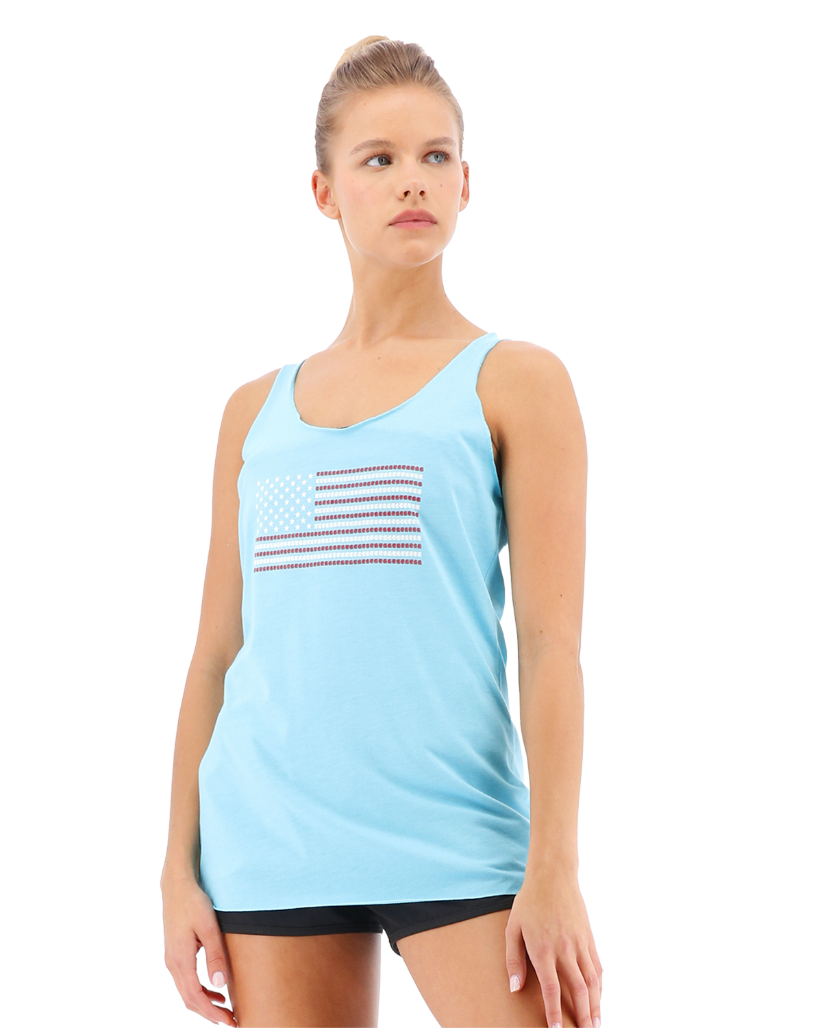 TYR Women's Graphic Tee - American Lanes