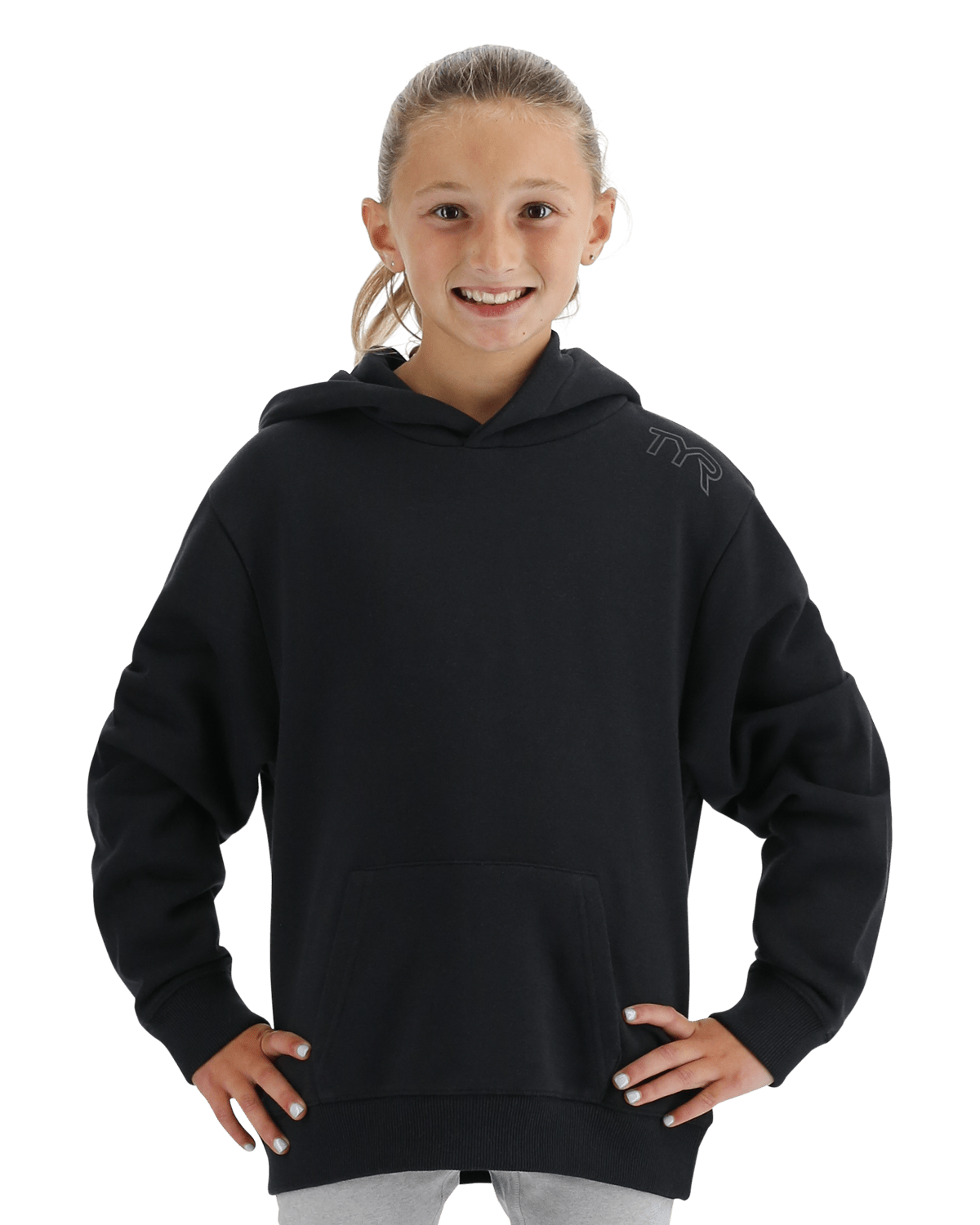 TYR UltraSoft Youth Midweight Fleece Hoodie