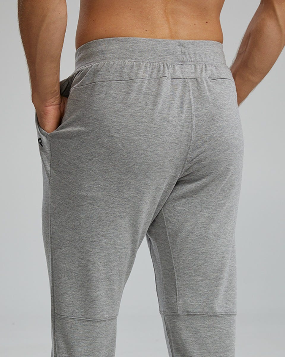 TYR UltraSoft Men's Midweight Terry A.M. Joggers - Solid / Heather