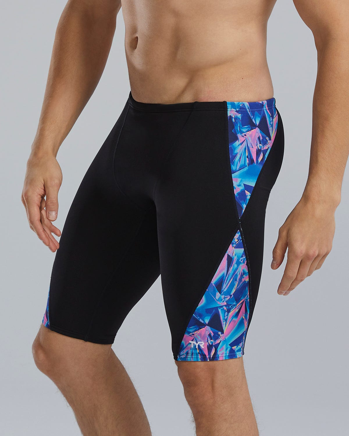 TYR Durafast Elite® Men's Blade Splice Jammer Swimsuit - Crystalized