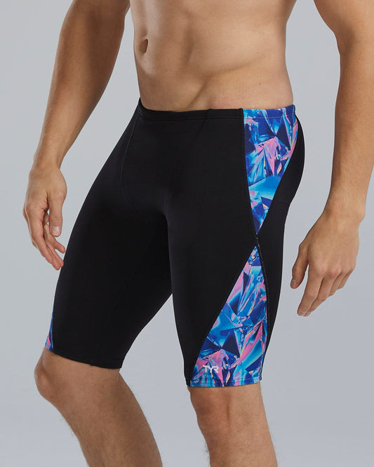 TYR Durafast Elite® Men's Blade Splice Jammer Swimsuit - Crystalized