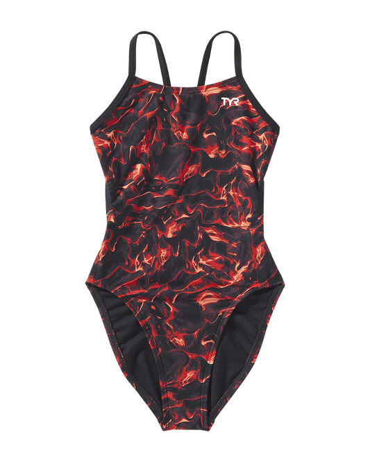 TYR Durafast Elite® Girls Cutoutfit Swimsuit - Energia