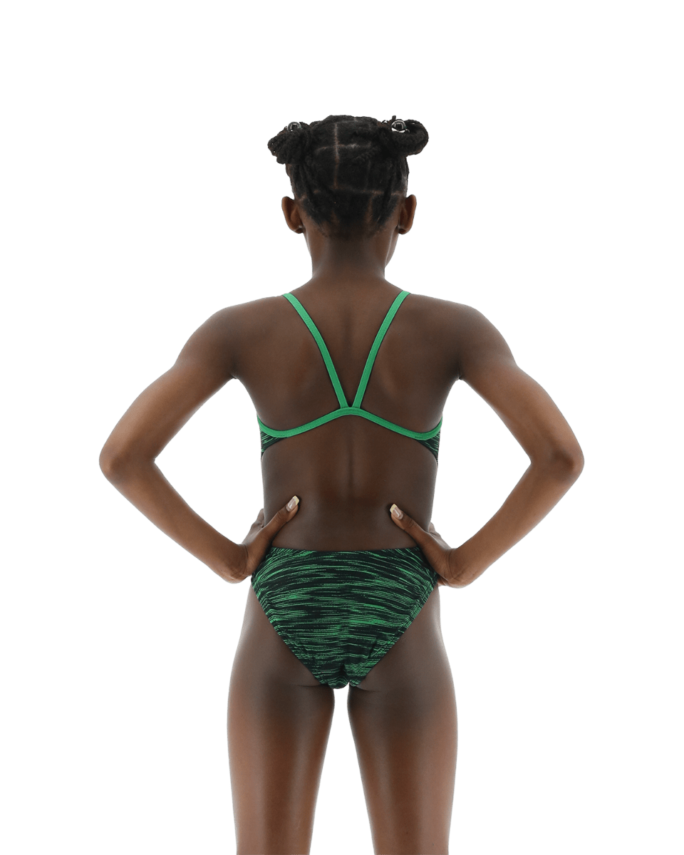 TYR Durafast Elite® Girls' Cutoutfit Swimsuit - Fizzy