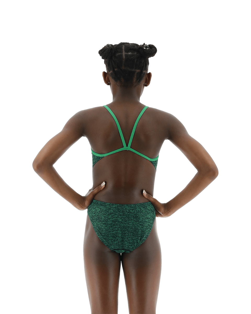 TYR Durafast Elite® Girls' Cutoutfit Swimsuit - Lapped