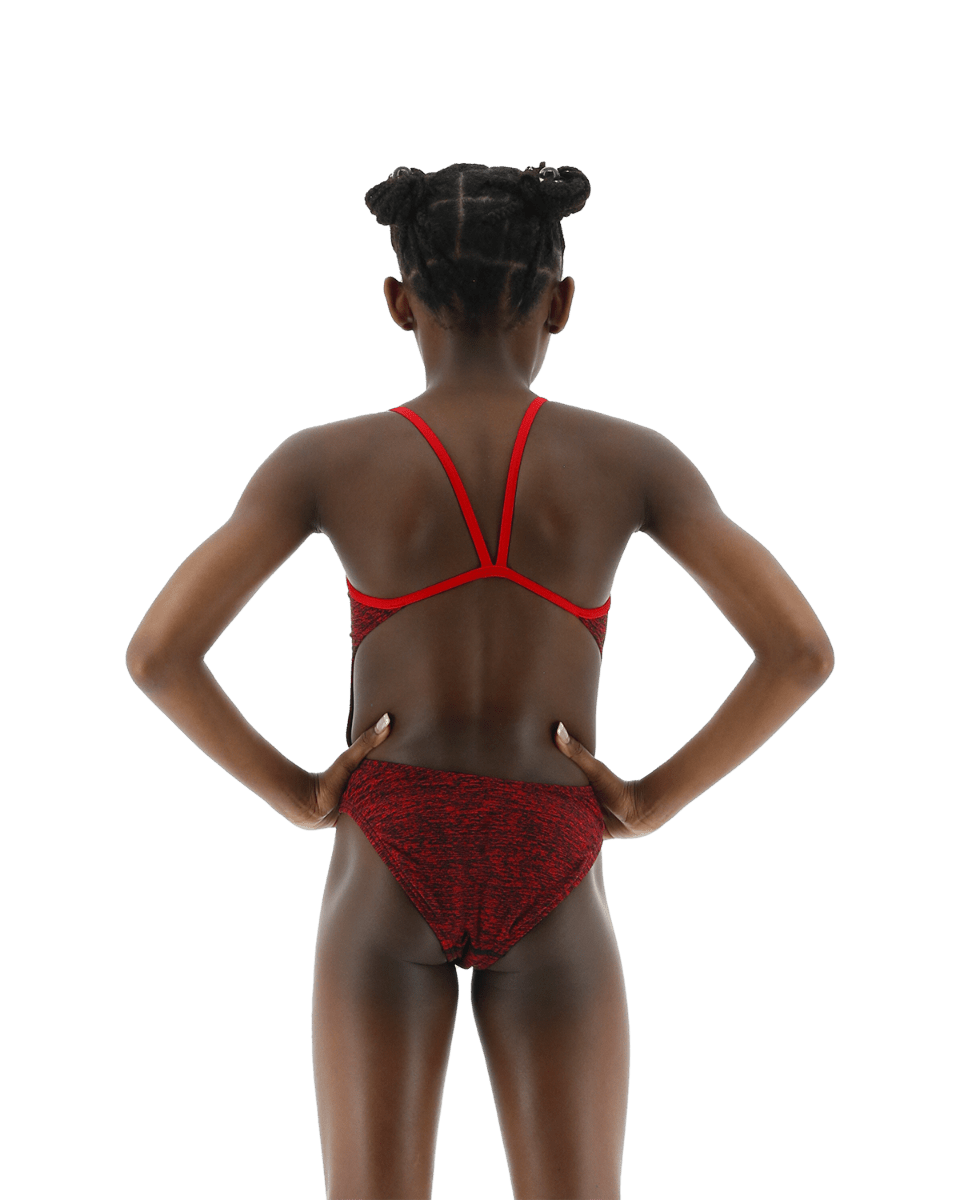 TYR Durafast Elite® Girls' Cutoutfit Swimsuit - Lapped