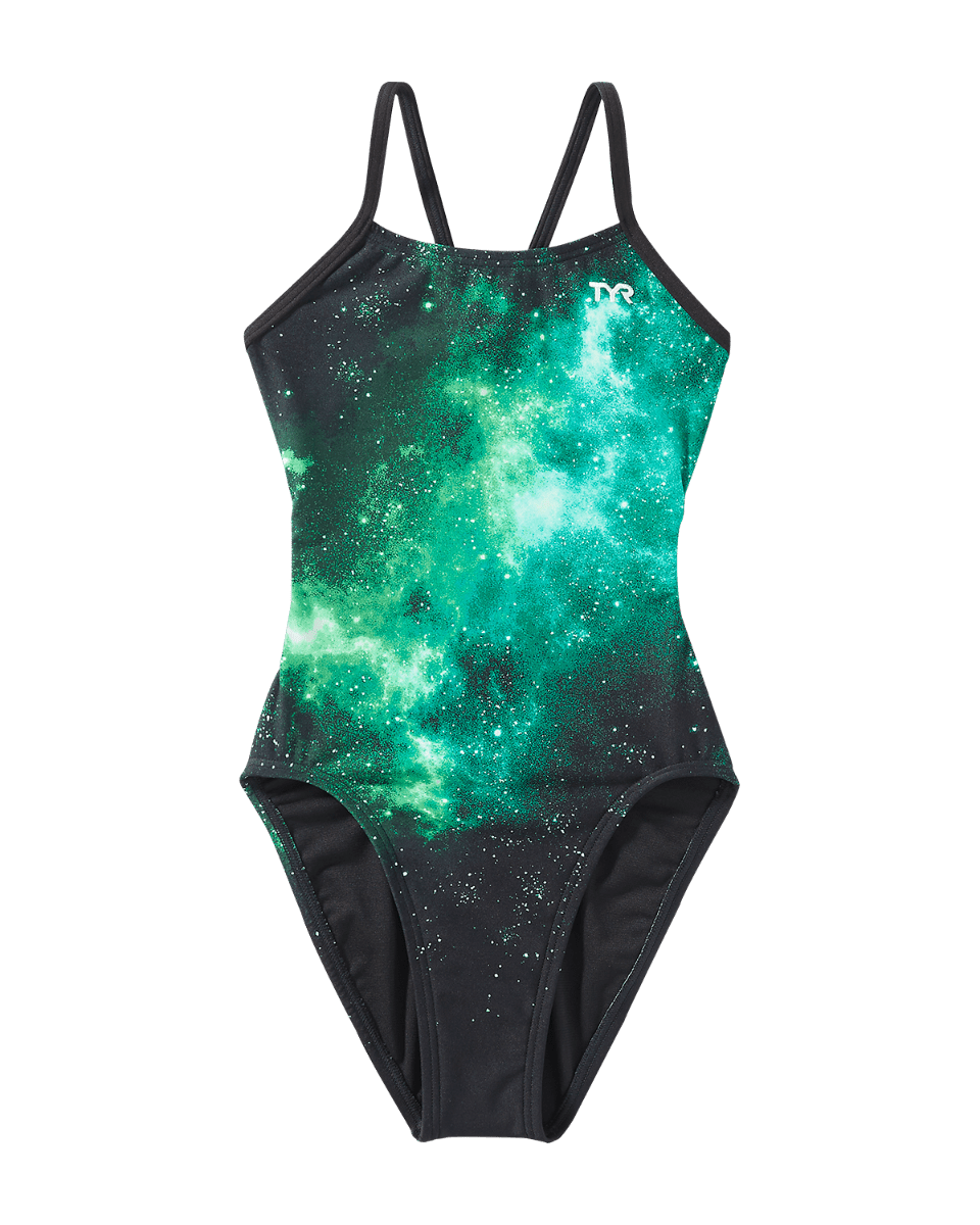 TYR Durafast Elite® Girls Cutoutfit Swimsuit - Starborne