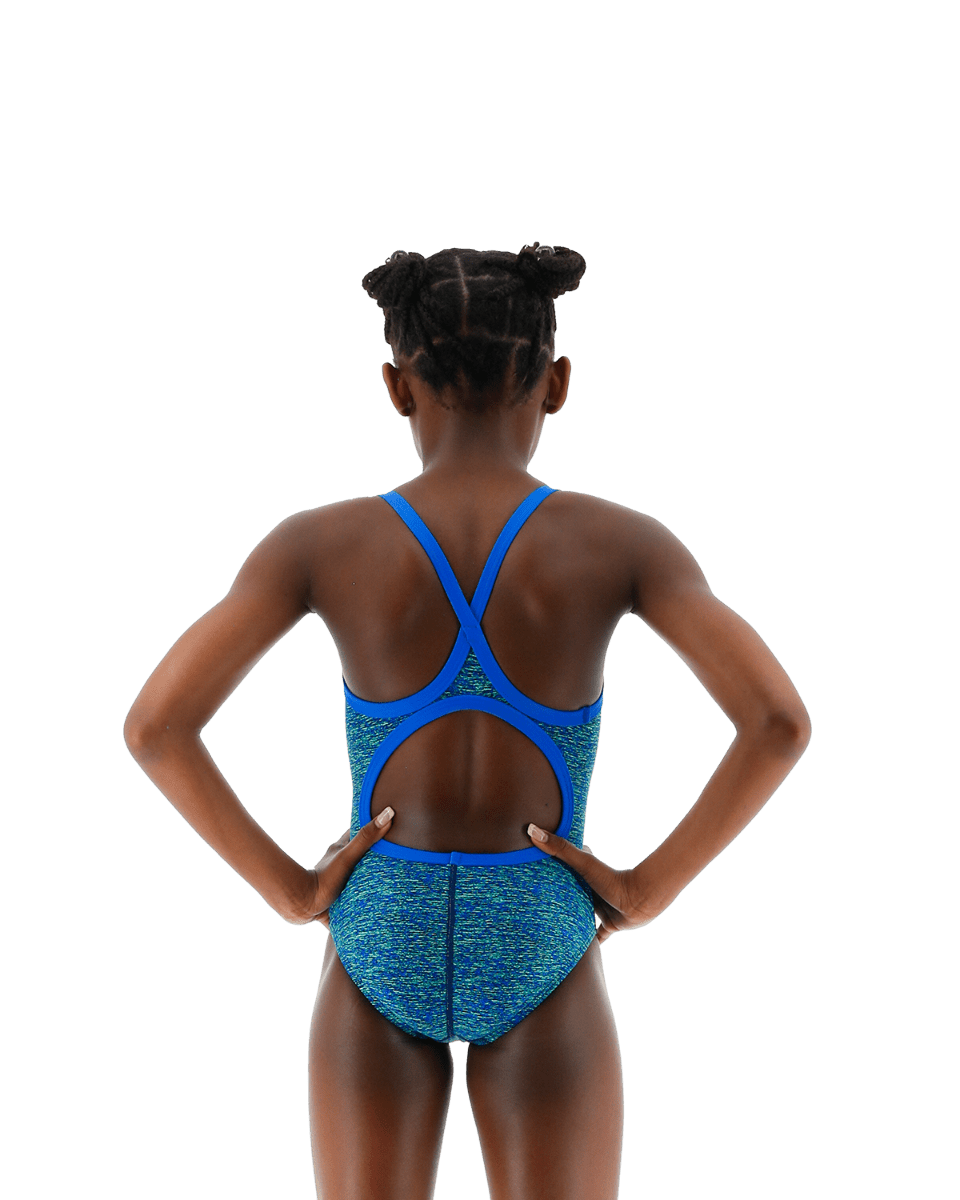 TYR Durafast Elite® Girls' Diamondfit Swimsuit - Lapped