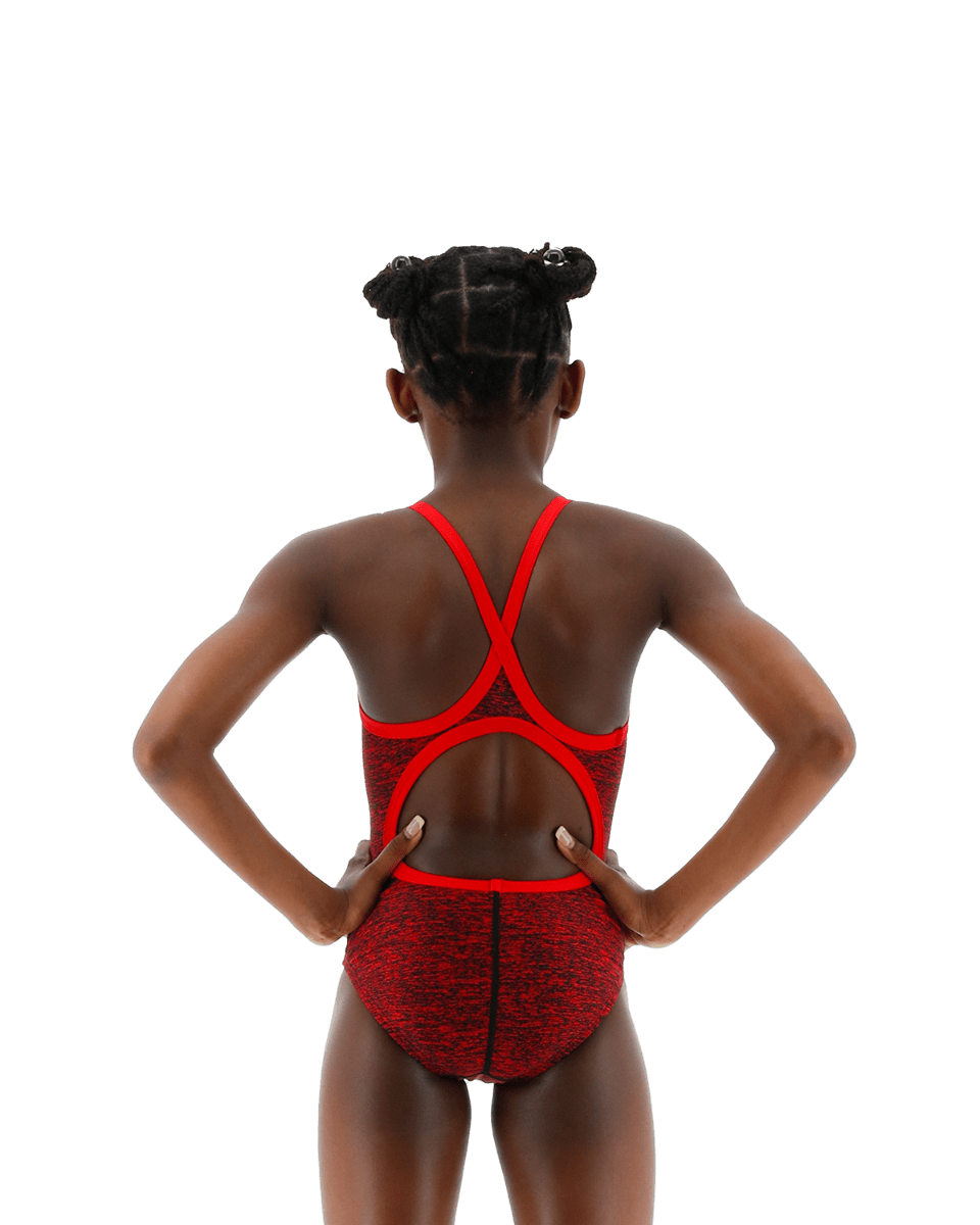 TYR Durafast Elite® Girls' Diamondfit Swimsuit - Lapped