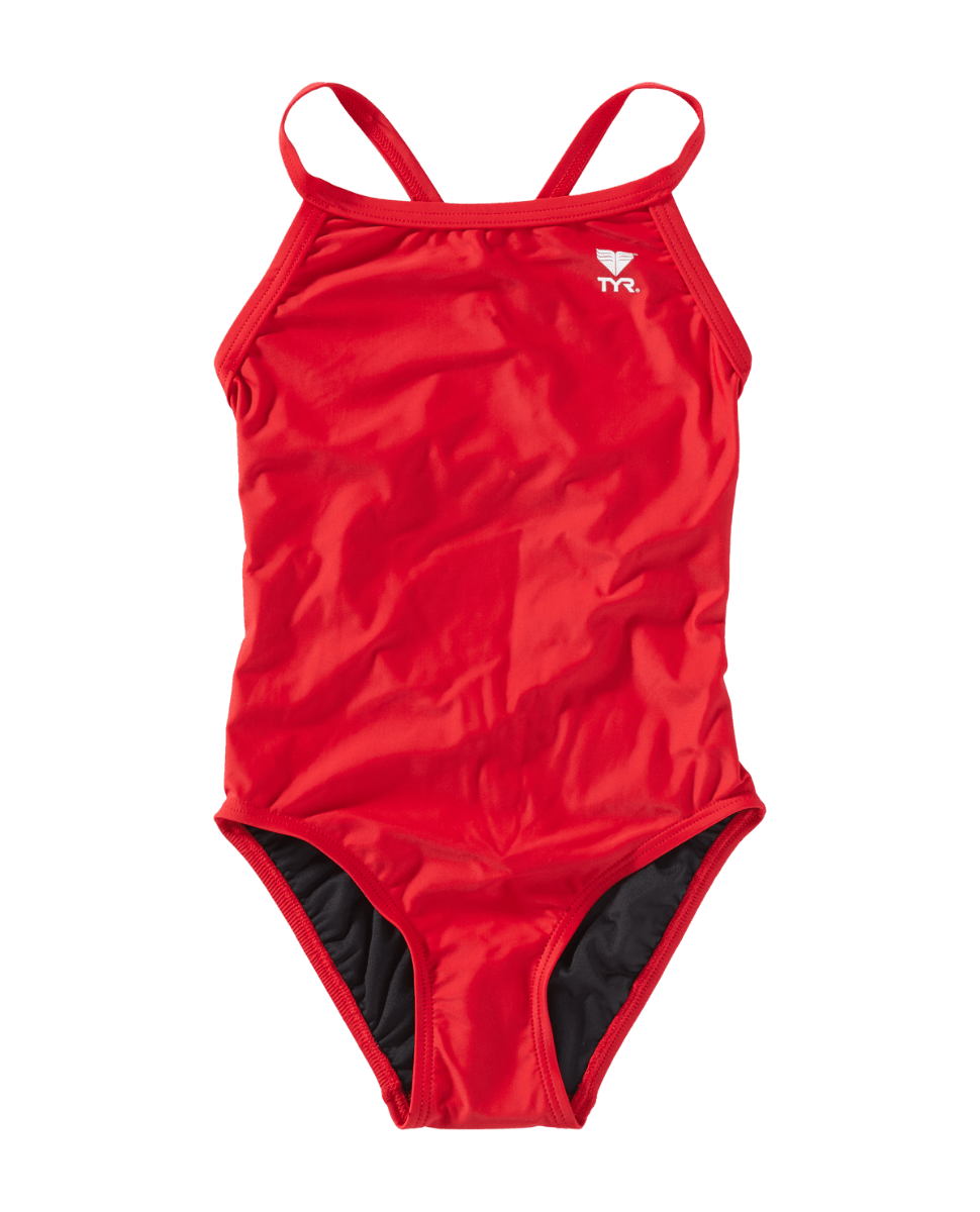 TYReco™ Girls' Diamondfit Swimsuit - Solid