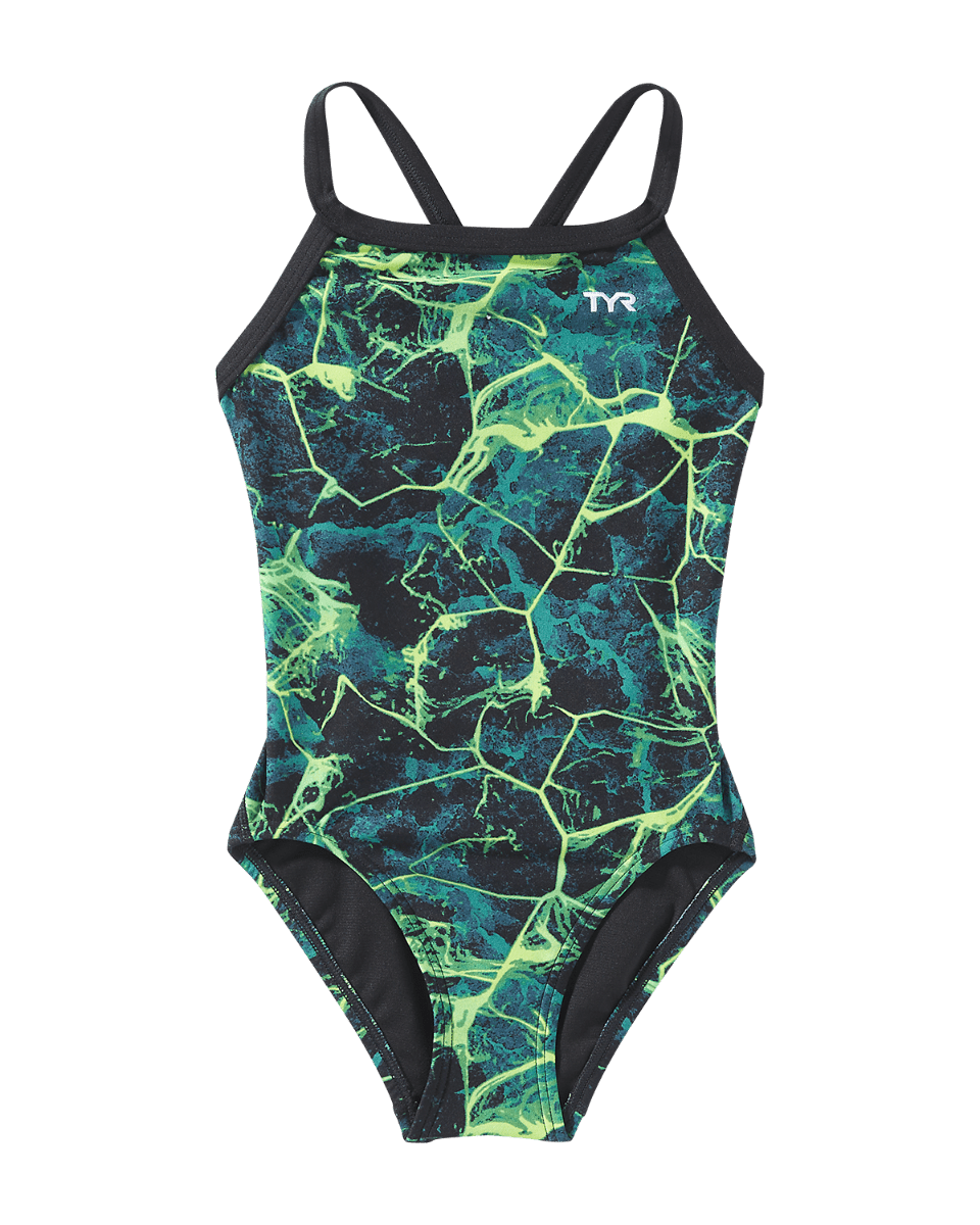 TYR Durafast Elite® Girls Diamondfit Swimsuit - Synapse
