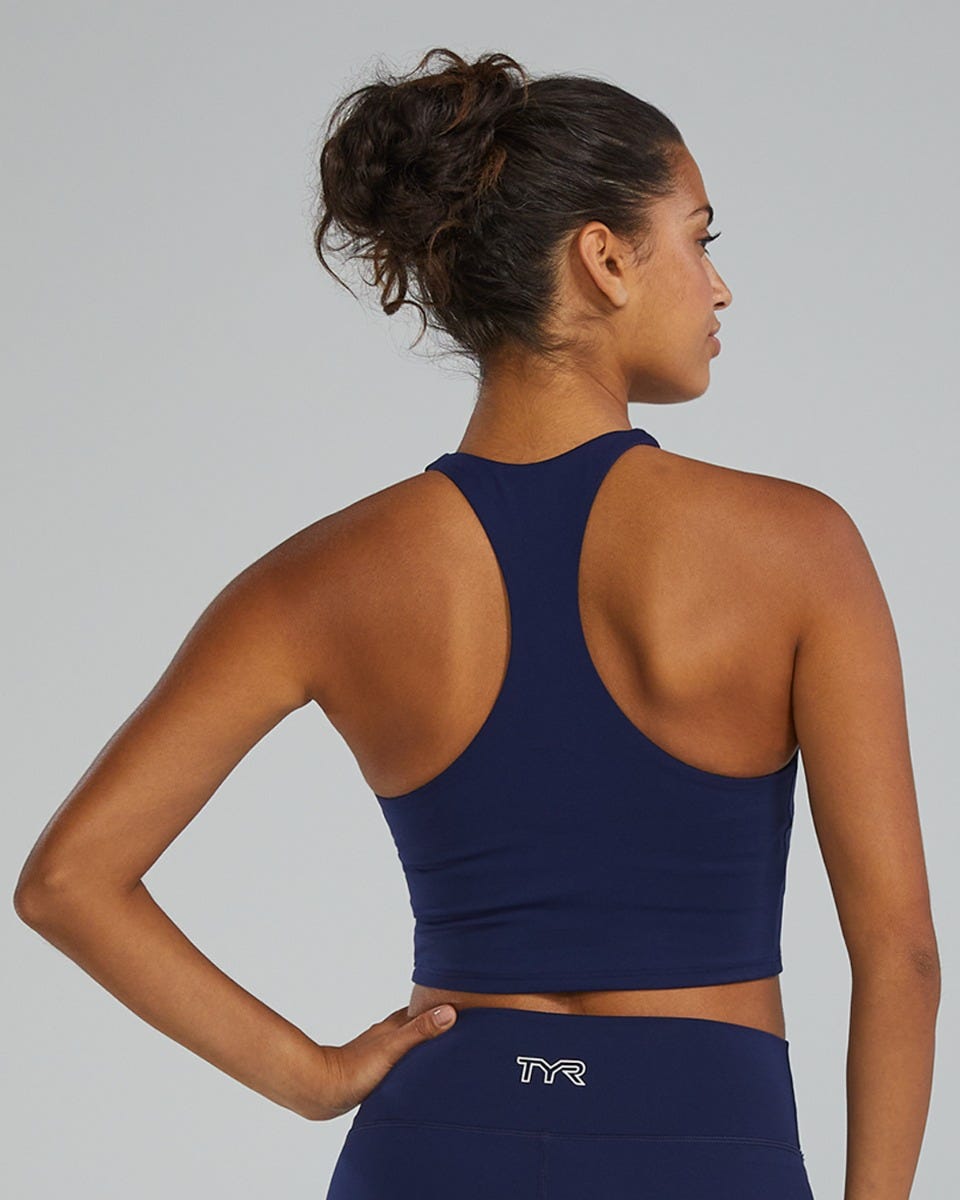 Joule Elite Cropped High Neck Sports Bra
