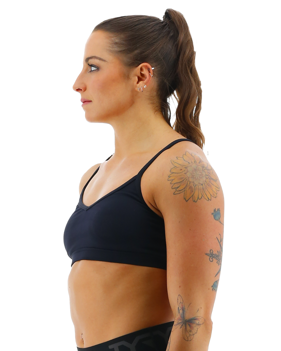 TYR Base Kinetic™ Women's V-Neck Sports Bra - Solid