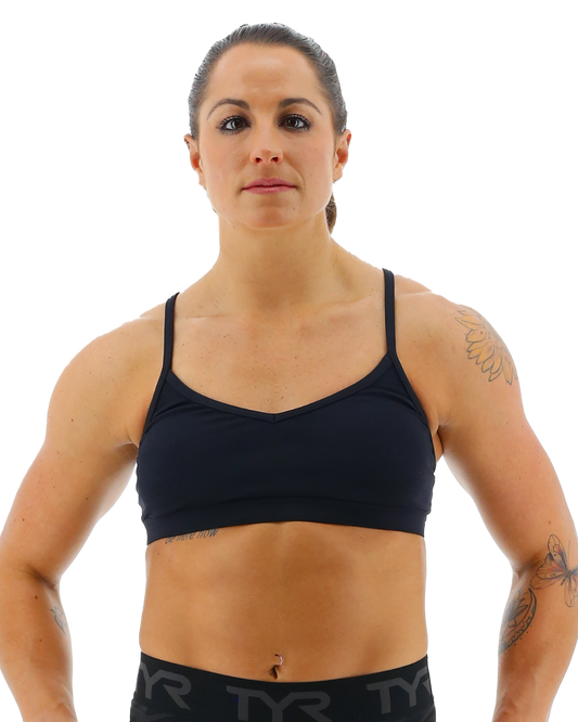 TYR Base Kinetic™ Women's V-Neck Sports Bra - Solid
