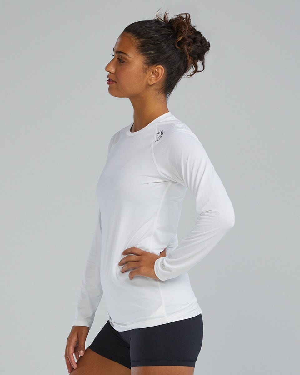 TYR ClimaDry™ Women's Raglan Long Sleeve Tee - Solid / Heather
