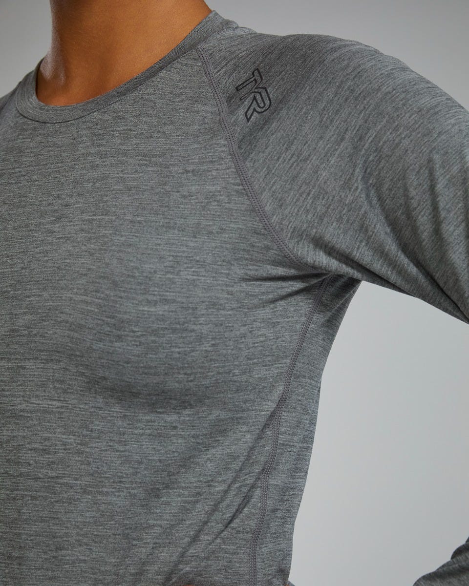 TYR ClimaDry™ Women's Raglan Long Sleeve Tee - Solid / Heather