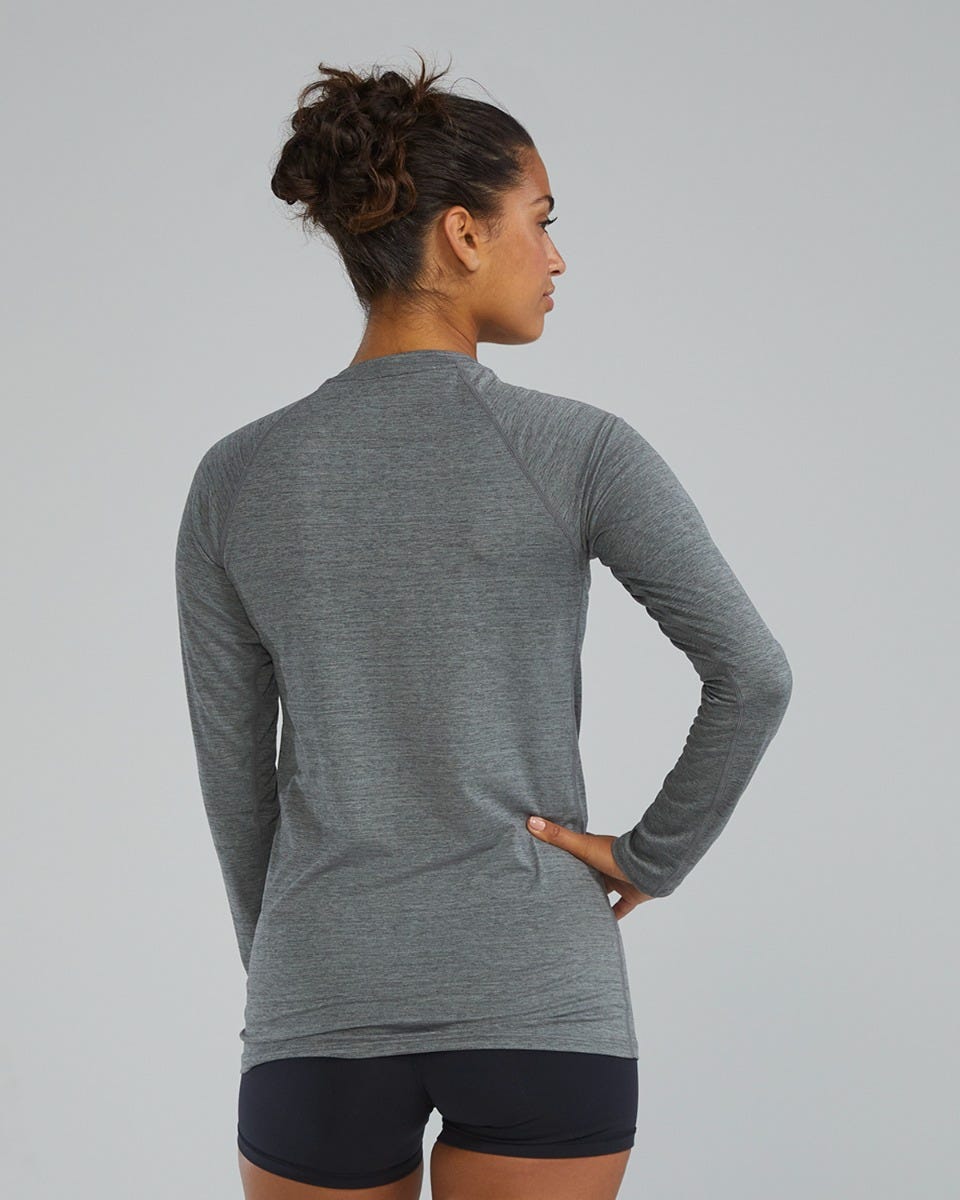 TYR ClimaDry™ Women's Raglan Long Sleeve Tee - Solid / Heather