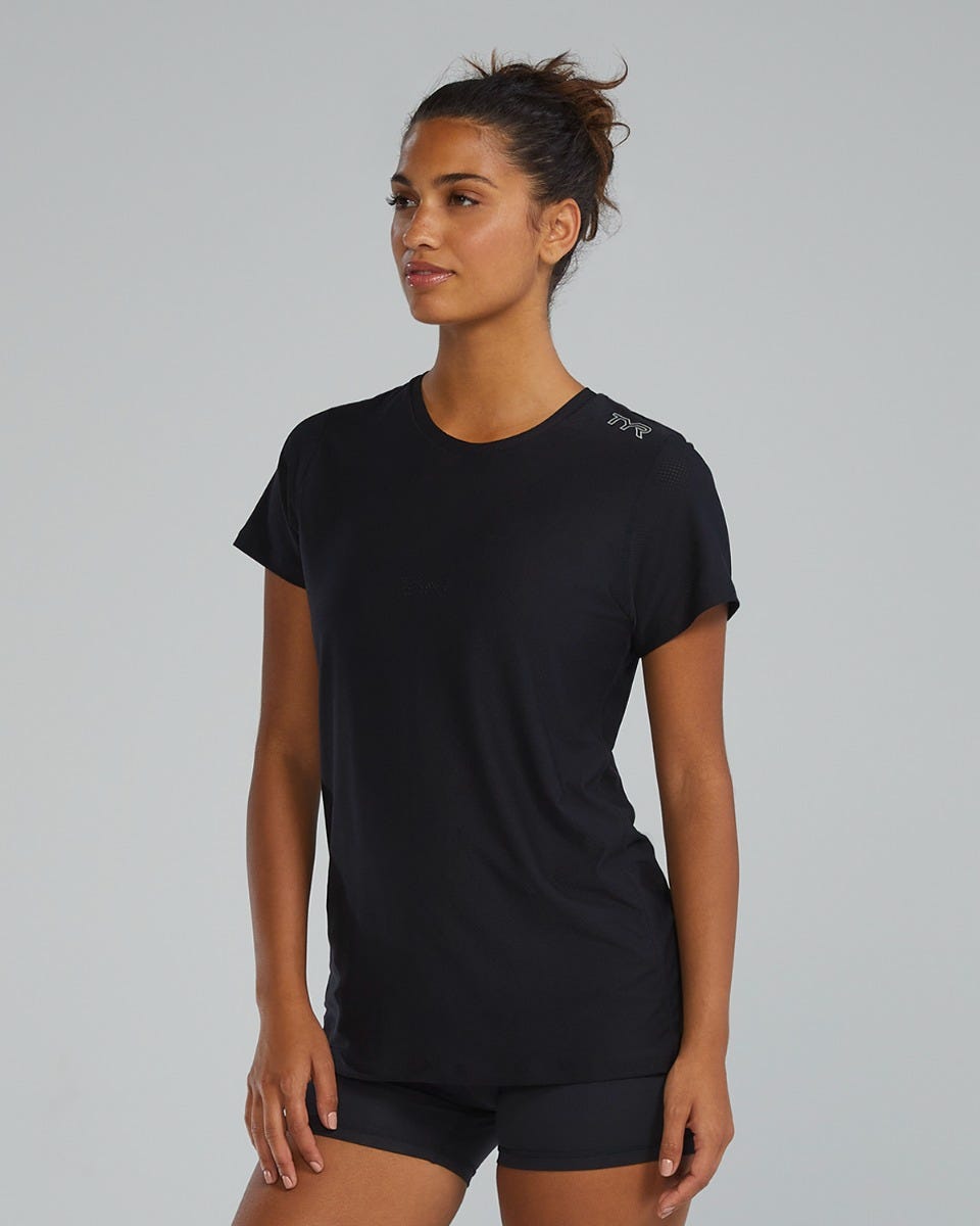 TYR Airtec™ Women's Short Sleeve Tee - Solid