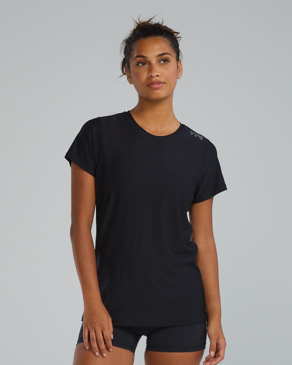 TYR Airtec™ Women's Short Sleeve Tee - Solid