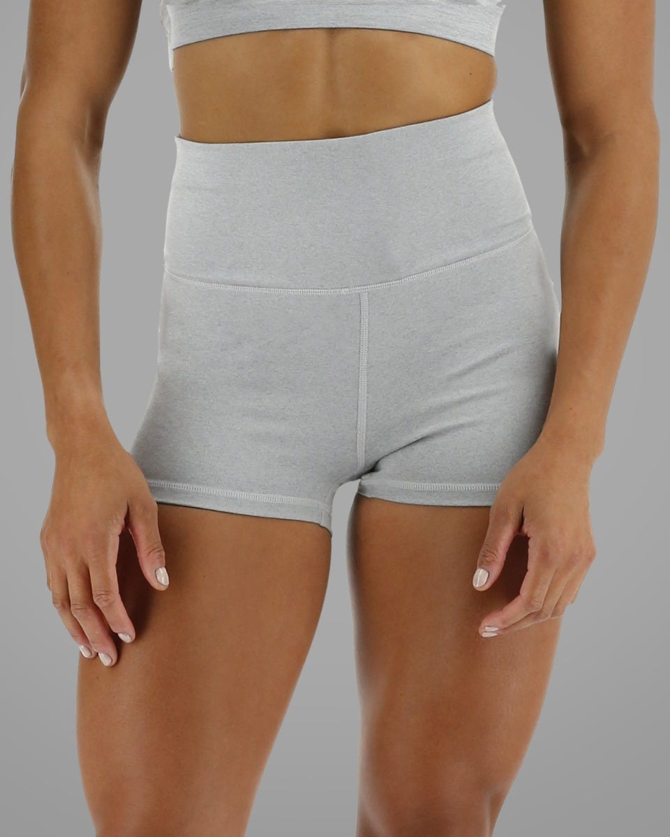 TYR Base Kineticª Women's High-Rise 2" Shorts - Heather