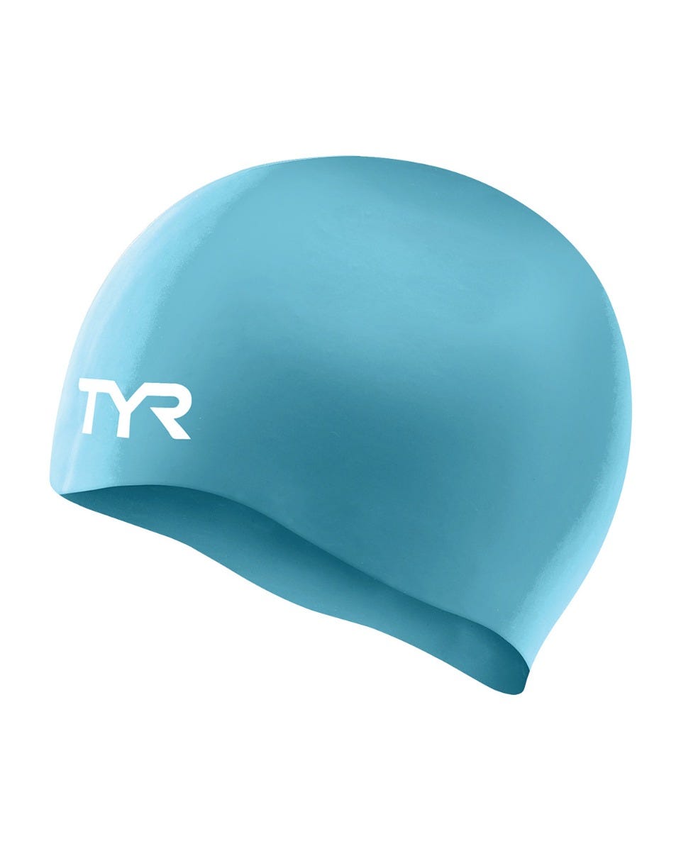 TYR Youth Silicone Wrinkle-Free Swim Cap