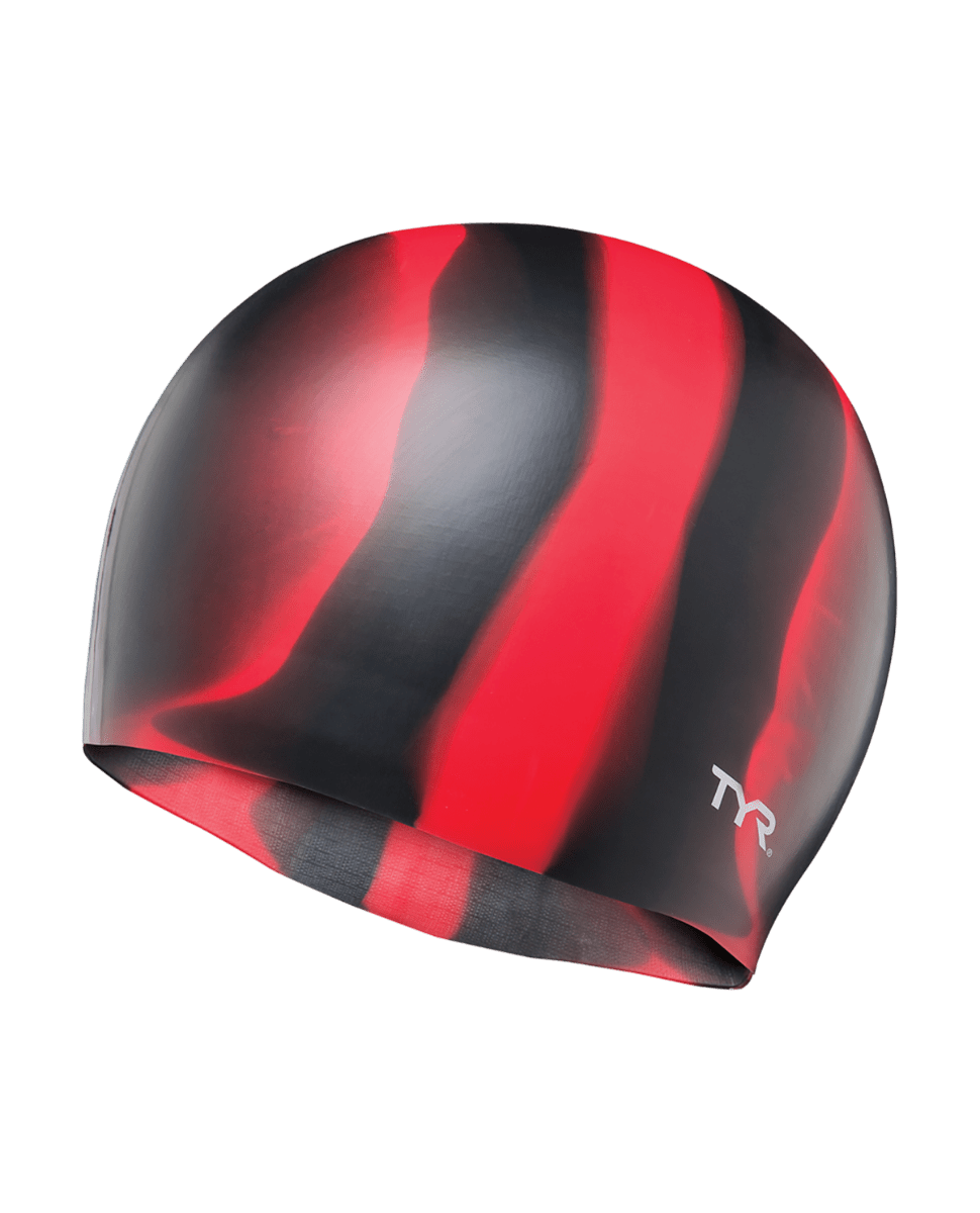 TYR Adult Silicone Swim Cap - Multi-Color