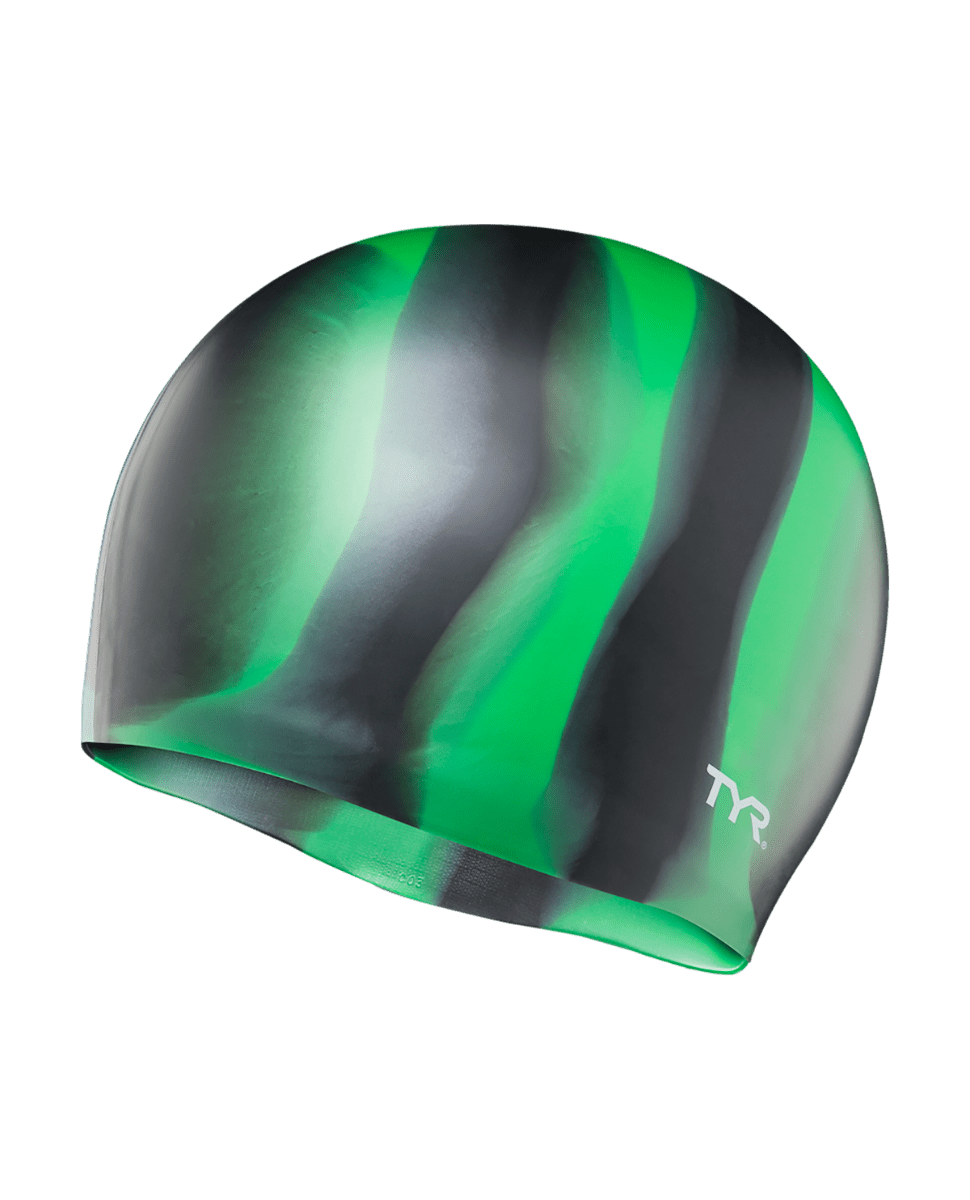 TYR Adult Silicone Swim Cap - Multi-Color