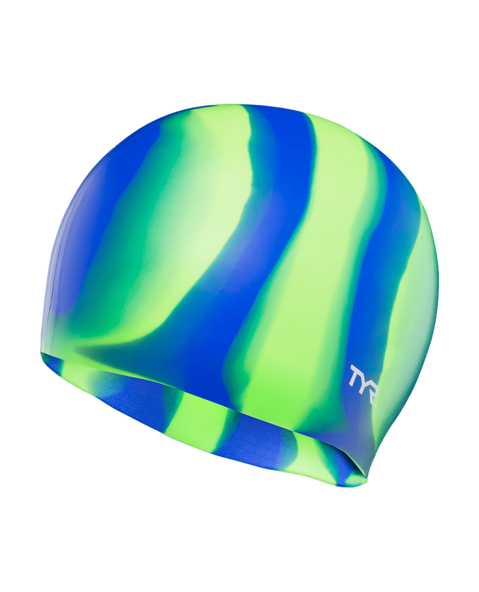TYR Adult Silicone Swim Cap - Multi-Color