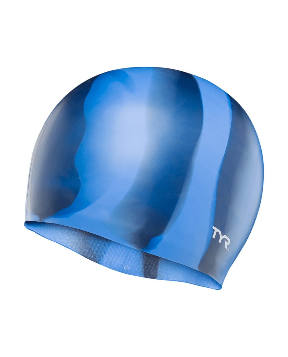 TYR Adult Silicone Swim Cap - Multi-Color
