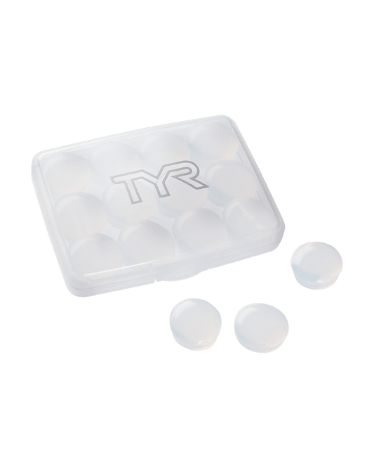 TYR Soft Silicone Ear Plugs - 12 Pack