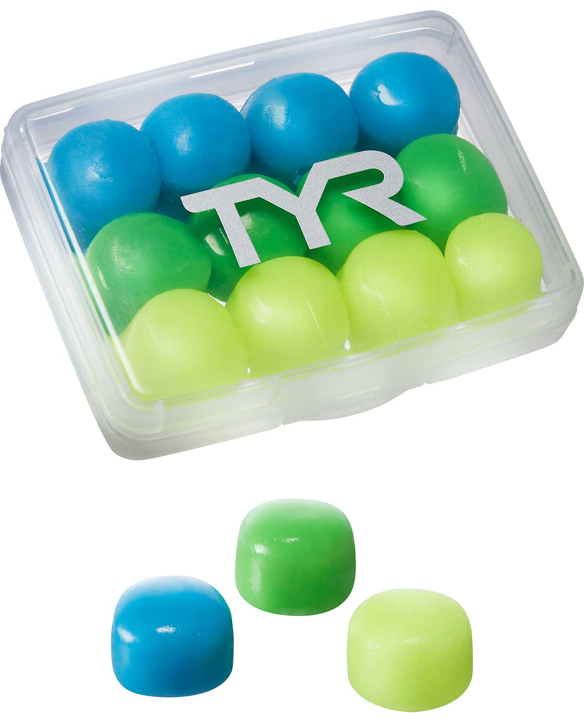TYR Kids' Soft Silicone Ear Plugs - 12 Pack