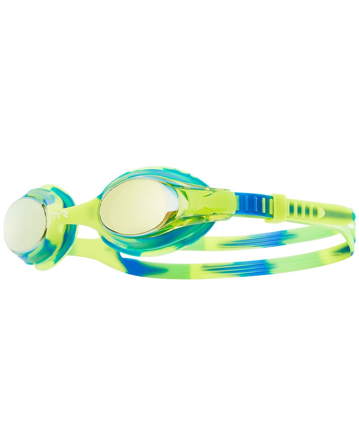 TYR Kids' Mirrored Swimple Goggles - Tie Dye