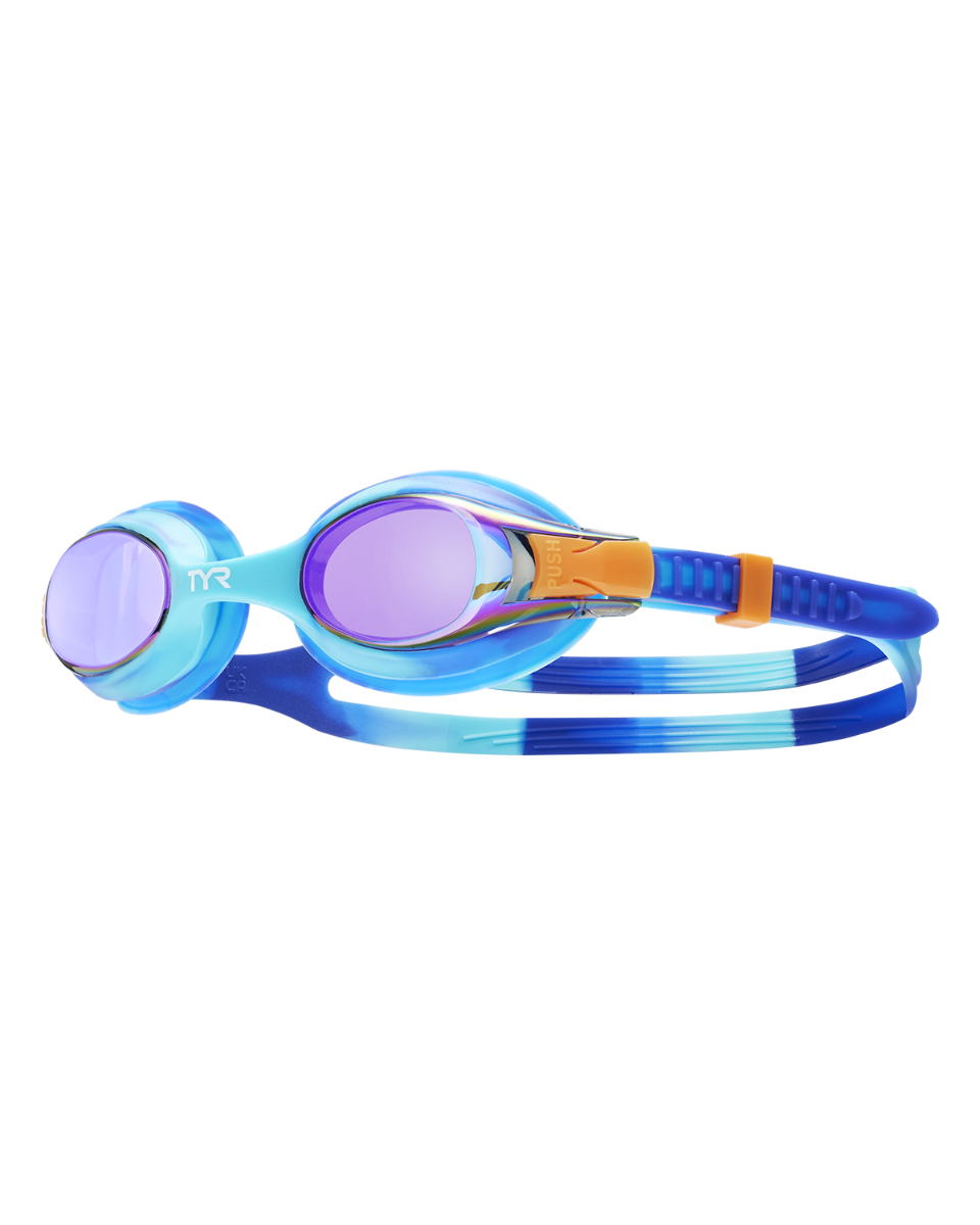 TYR Kids' Mirrored Swimple Goggles - Tie Dye