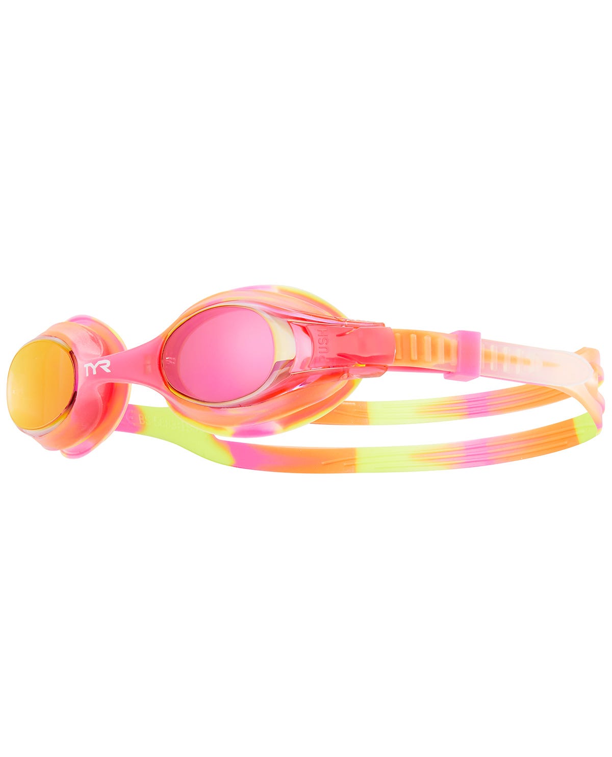 TYR Kids' Mirrored Swimple Goggles - Tie Dye