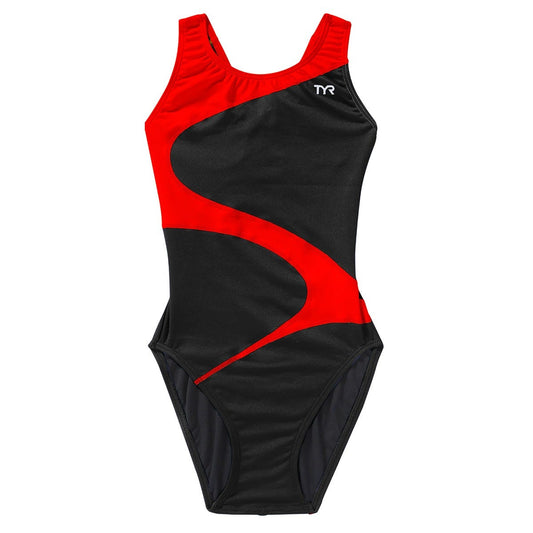 TYR Durafast Elite® Girl's Maxfit Swimsuit - Vanguard Splice