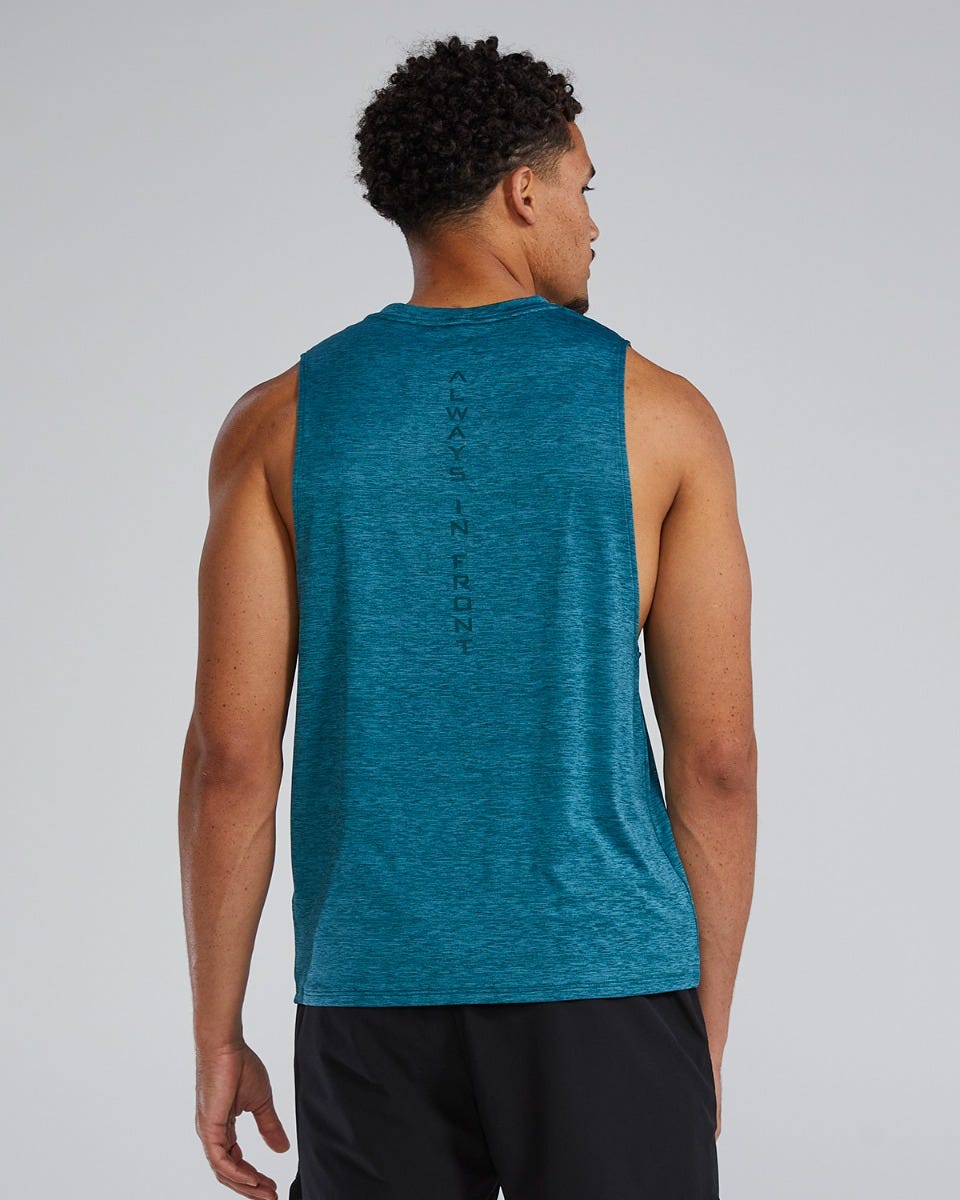 TYR ClimaDry™ Men's Big Logo Tech Tank - Solid / Heather