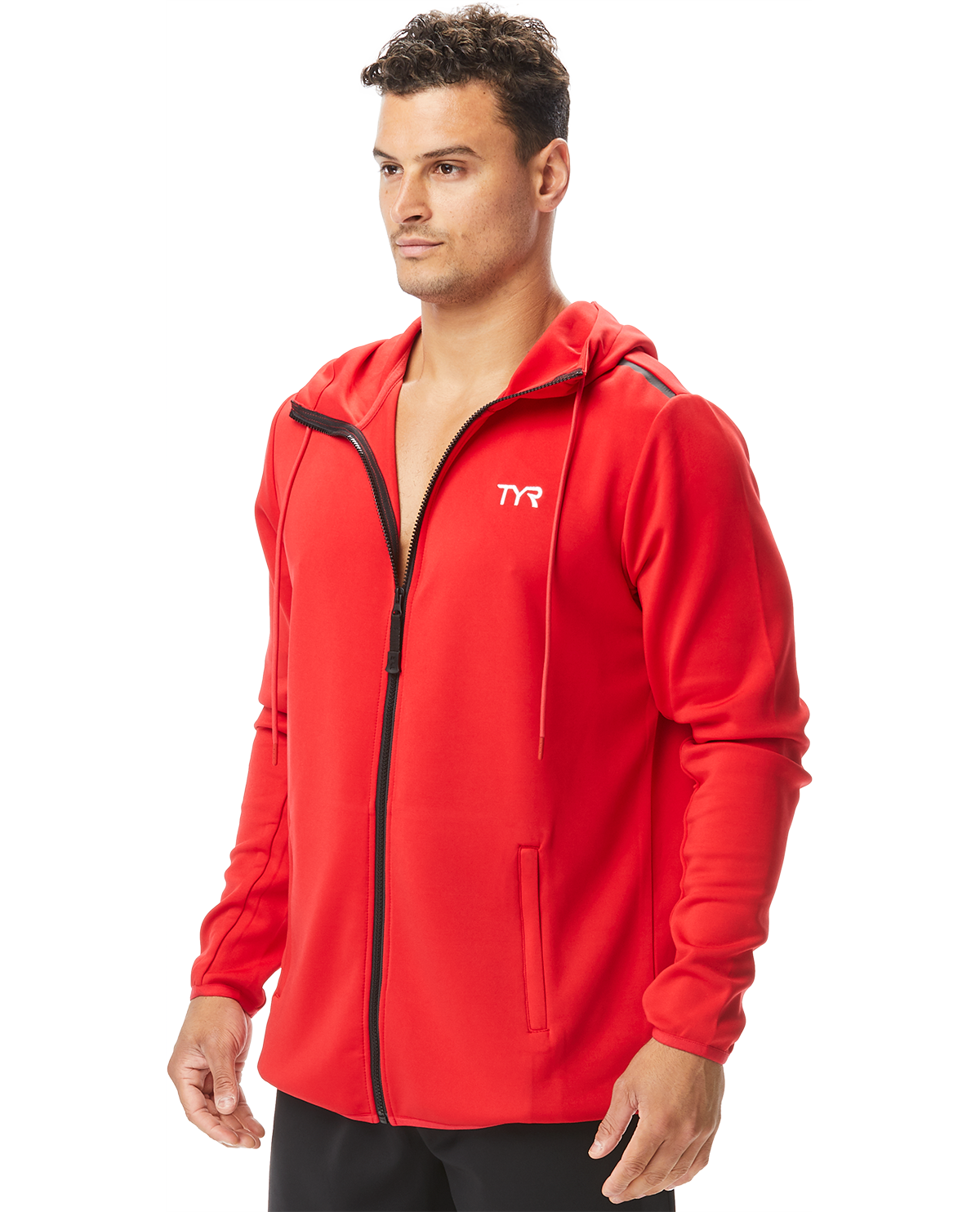 TYR Men's Alliance Podium Full Zip Hoodie