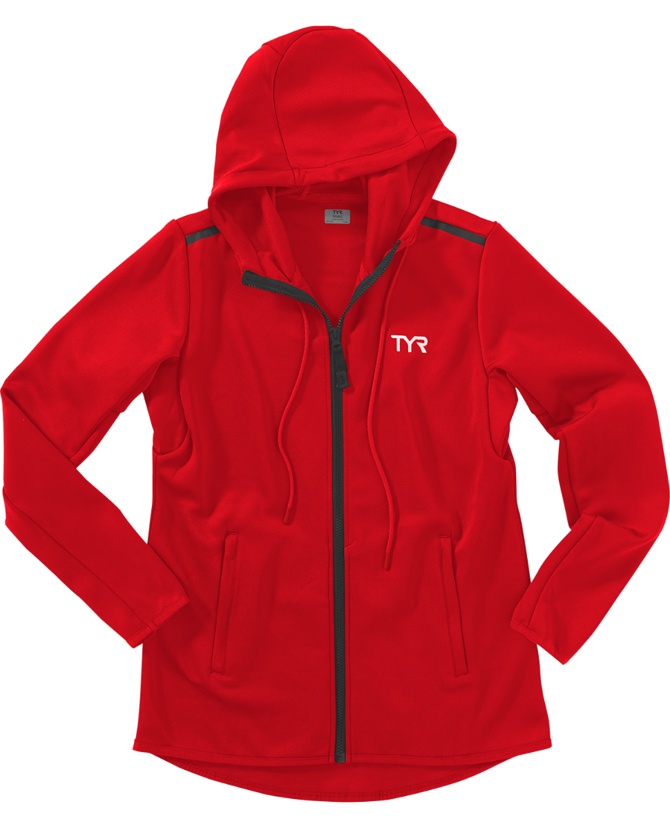 TYR Boys' Alliance Podium Full Zip Hoodie