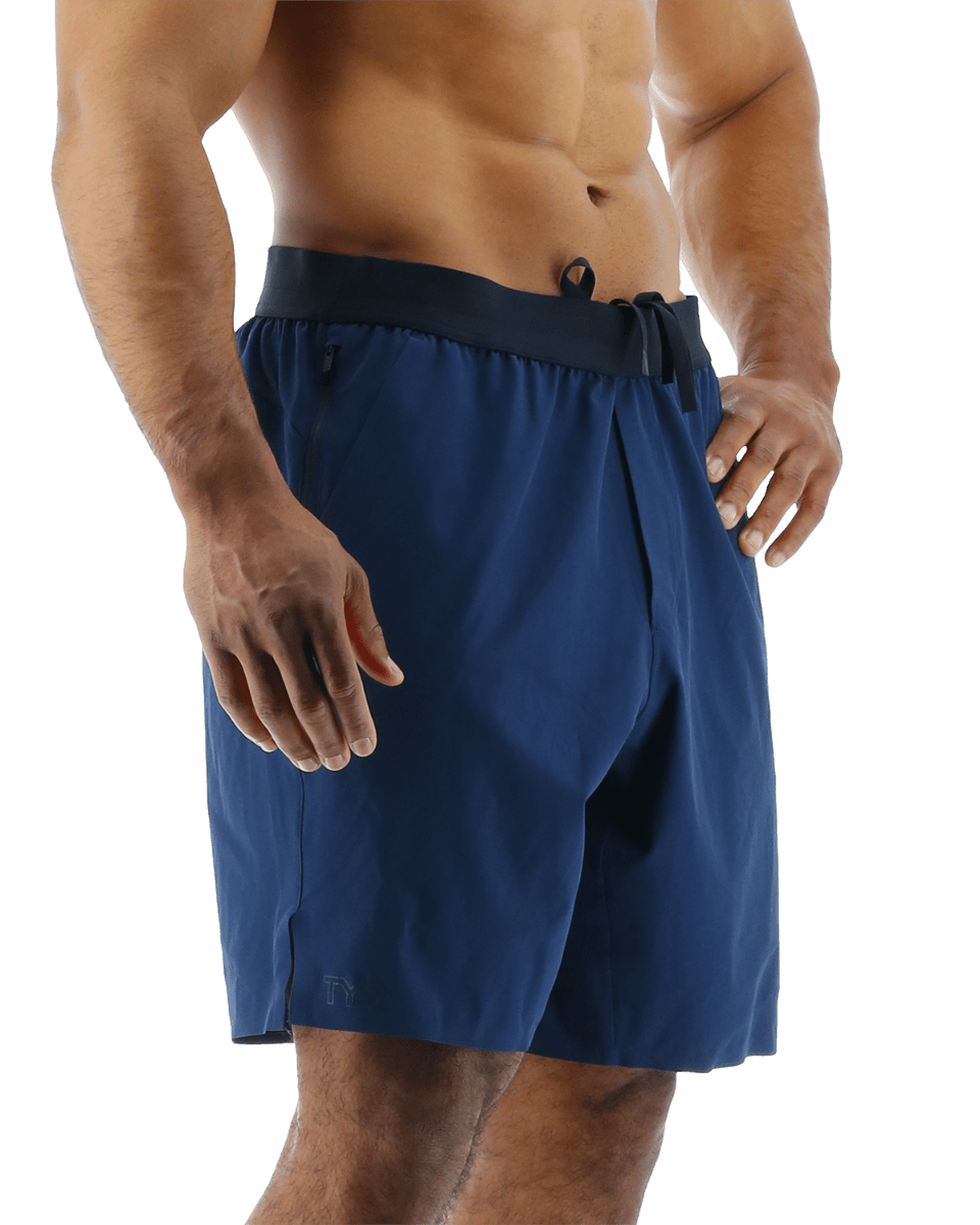 TYR Hydrosphereª Men's Unlined 7" Unbroken Shorts - Solid