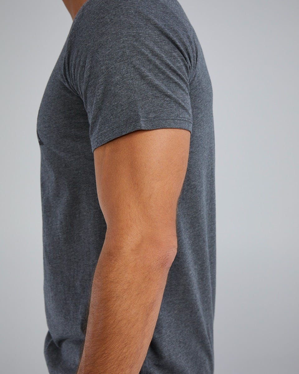 TYR Unisex Ultrasoft Lightweight Tri Blend Tech Tee - Big Logo