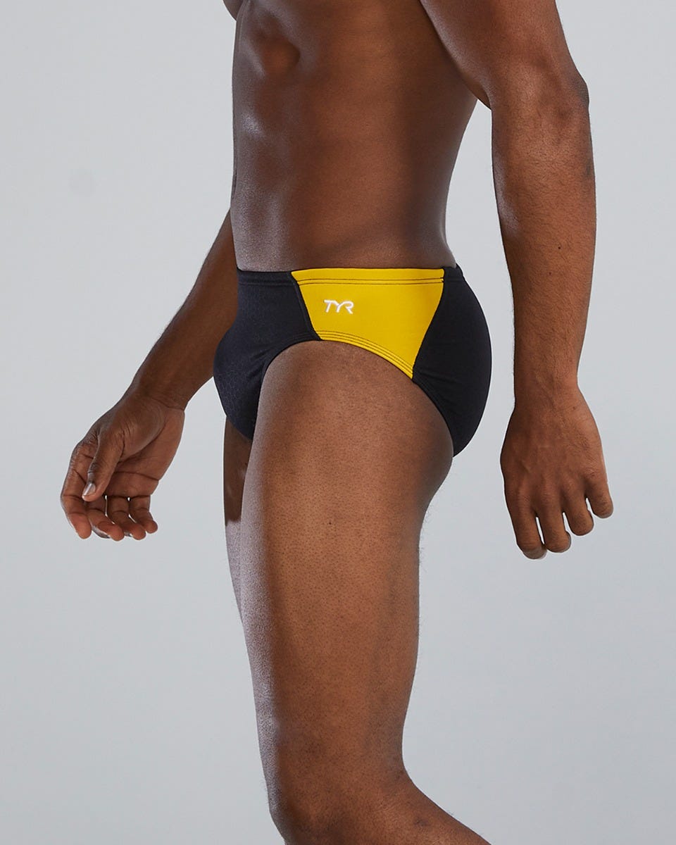 TYR Durafast Elite® Men's Blade Splice Brief Swimsuit - Hexa