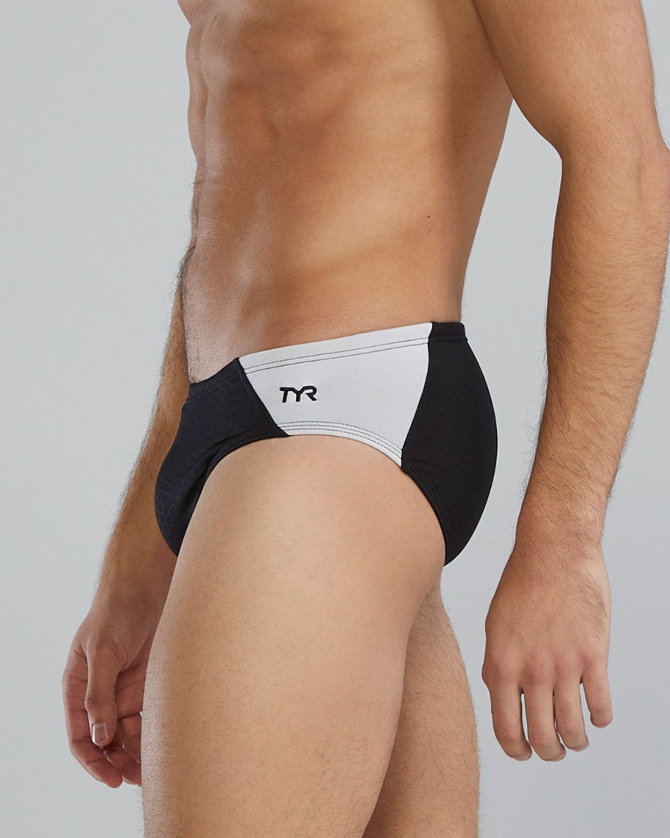 TYR Durafast Elite® Men's Blade Splice Brief Swimsuit - Hexa