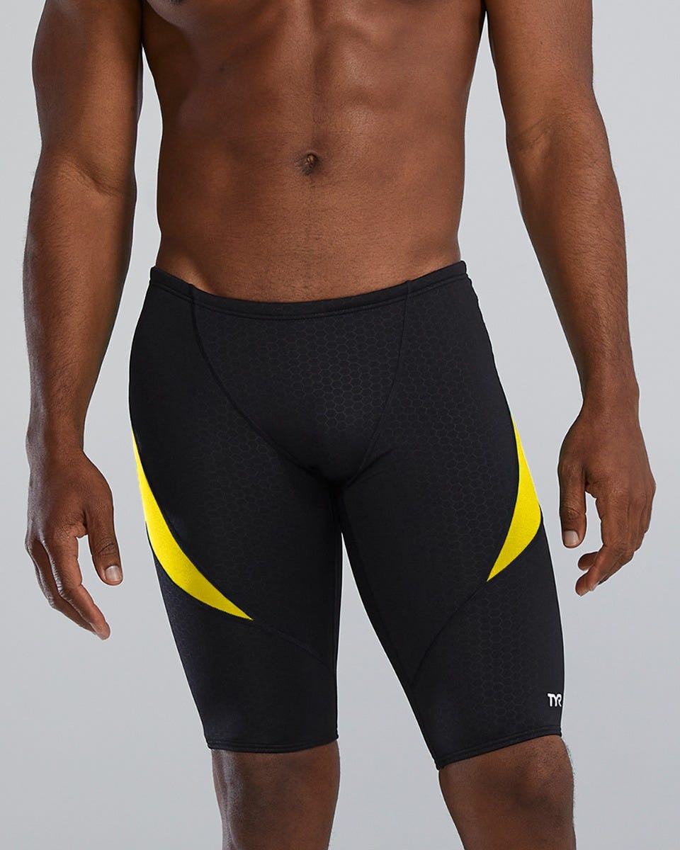 TYR Durafast Elite® Men's Curve Splice Jammer Swimsuit - Hexa