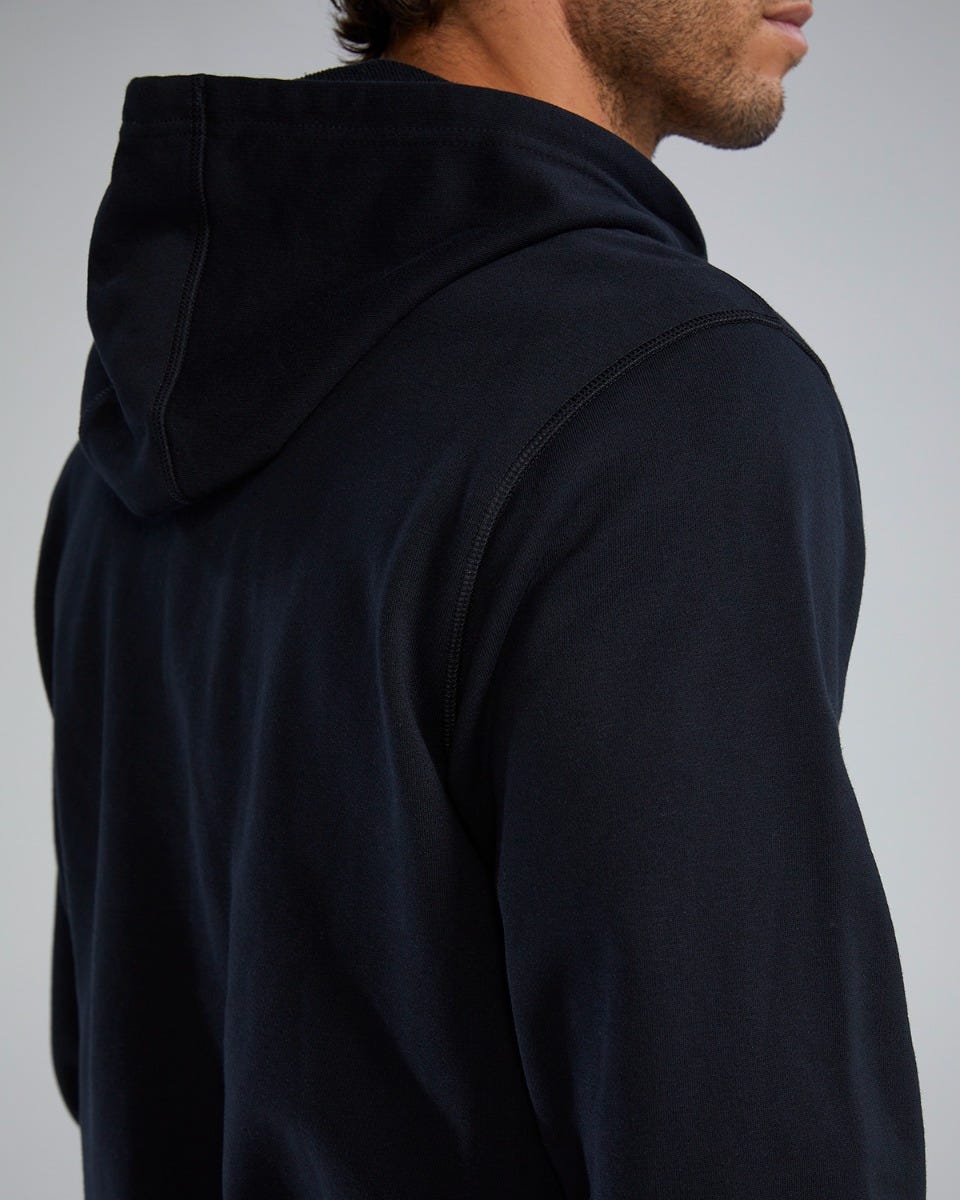 TYR UltraSoft Men's Heavyweight Terry Full-Zip Hoodie - Solid