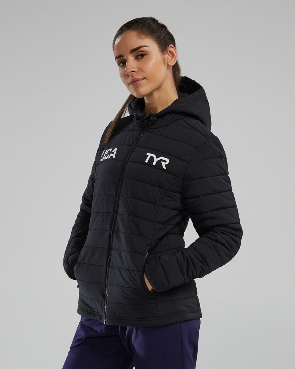 TYR Women's Hydrosphere™ Mission Puffer Jacket - USA