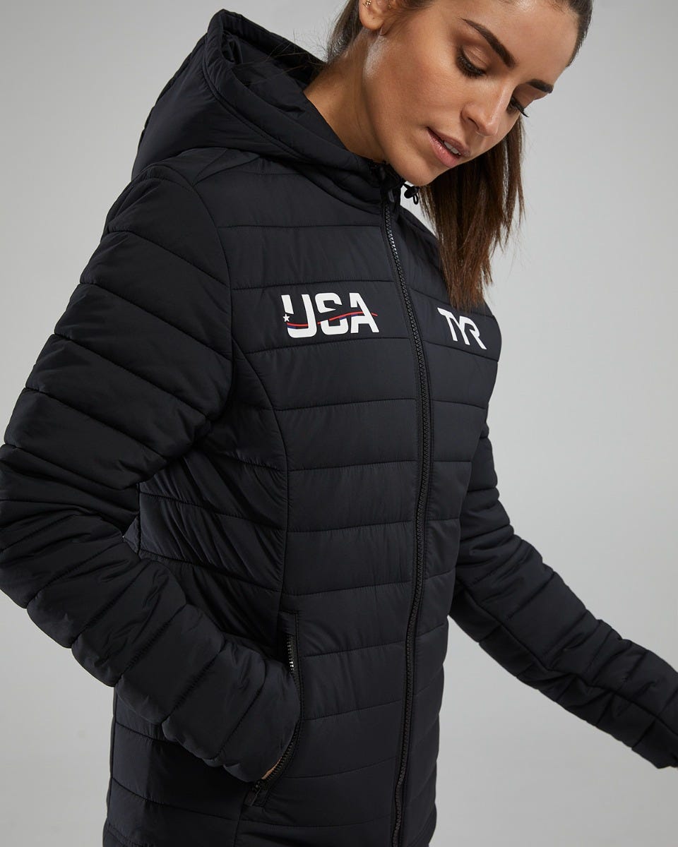 TYR Women's Hydrosphere™ Mission Puffer Jacket - USA