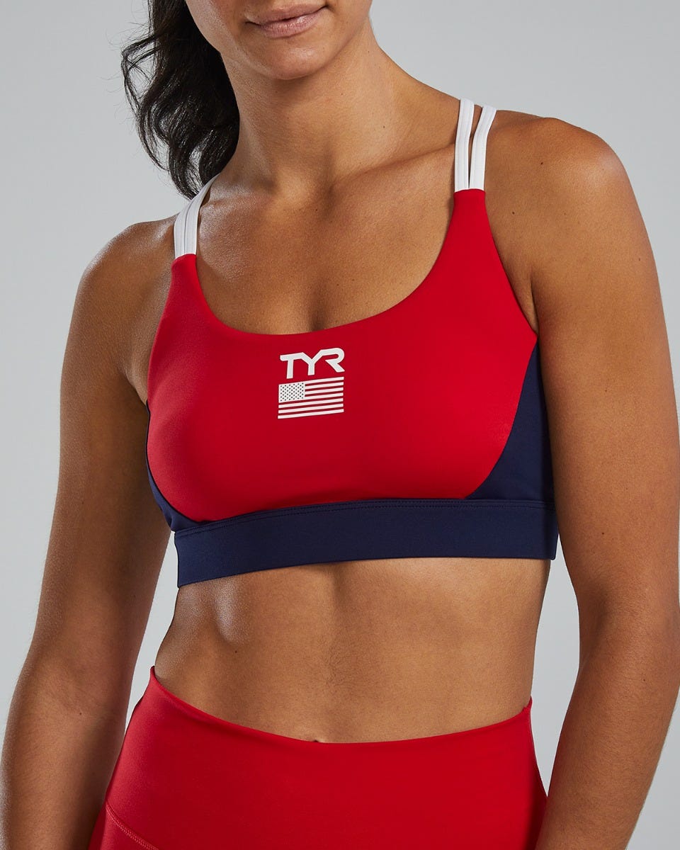TYR Joule Elite™ Women's Dual-Strap Sports Bra - USA